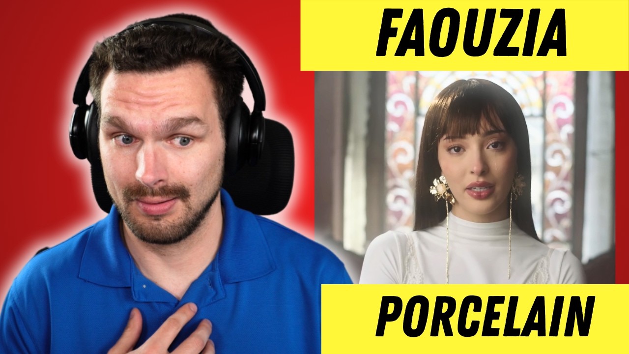 Singer's Heartfelt Reaction to 'Porcelain' by Faouzia