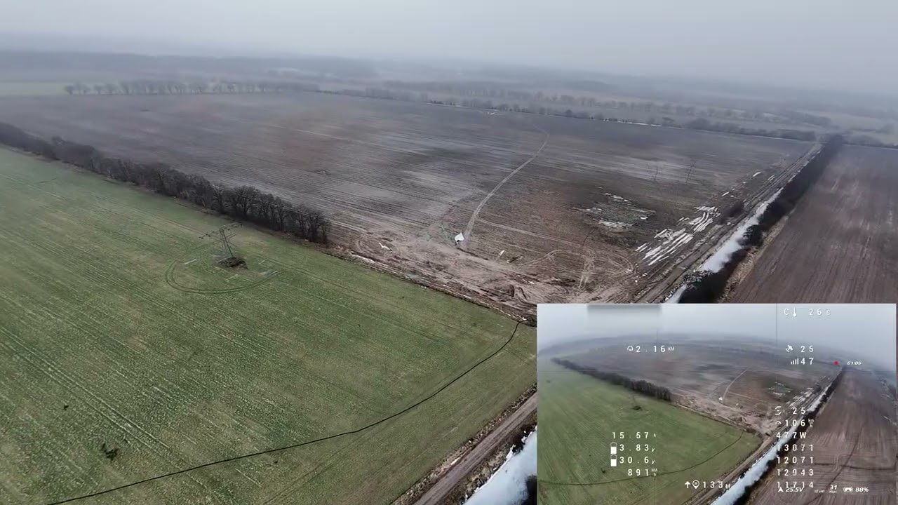 Fpv 106 meter/second   383 Km/h bad weather but a normal flight