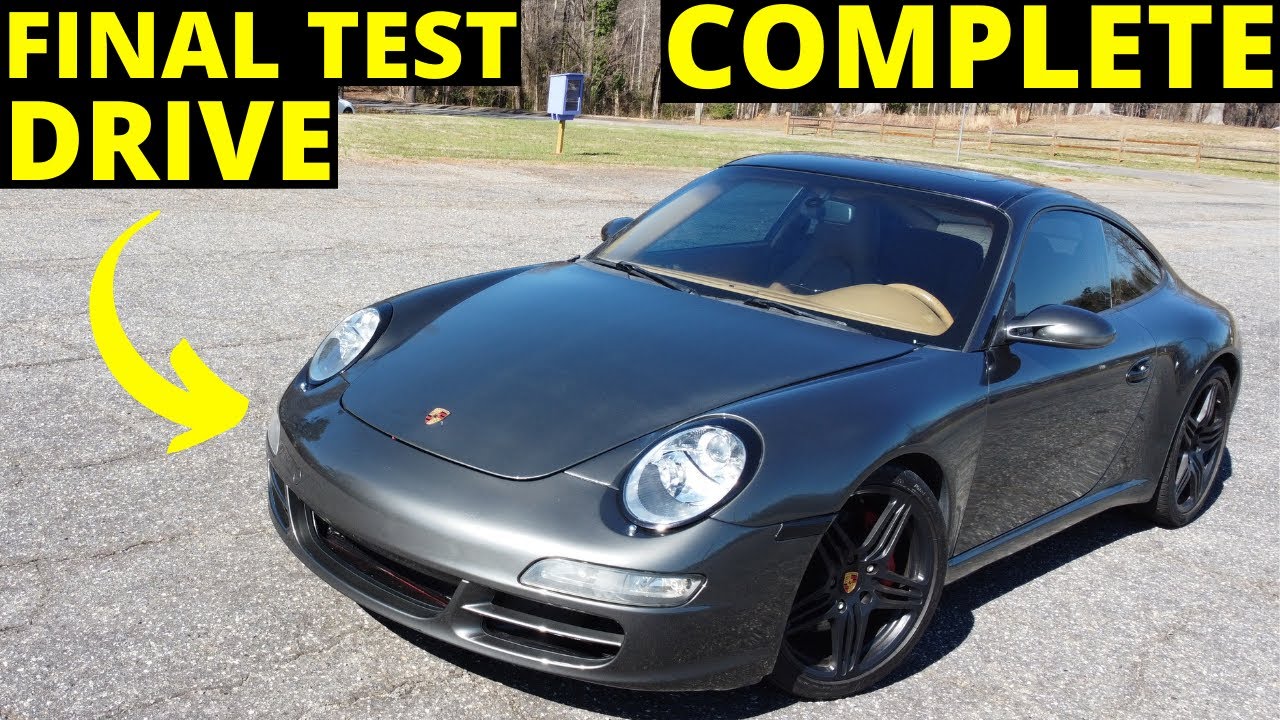 PORSCHE 911 CARRERA REBUILD COMPLETE FINAL TEST DRIVE Part 5