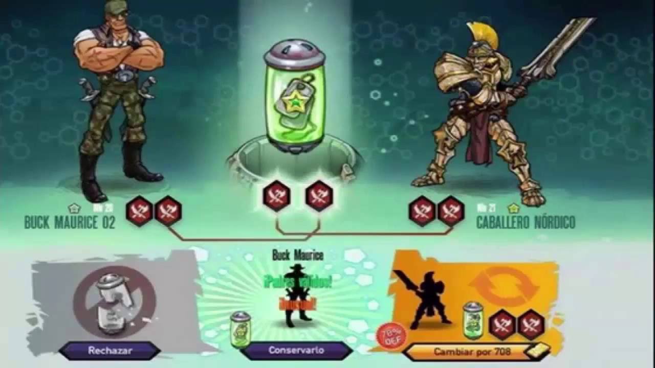 Combinaciones de Mutants Genetic Gladiators 2015