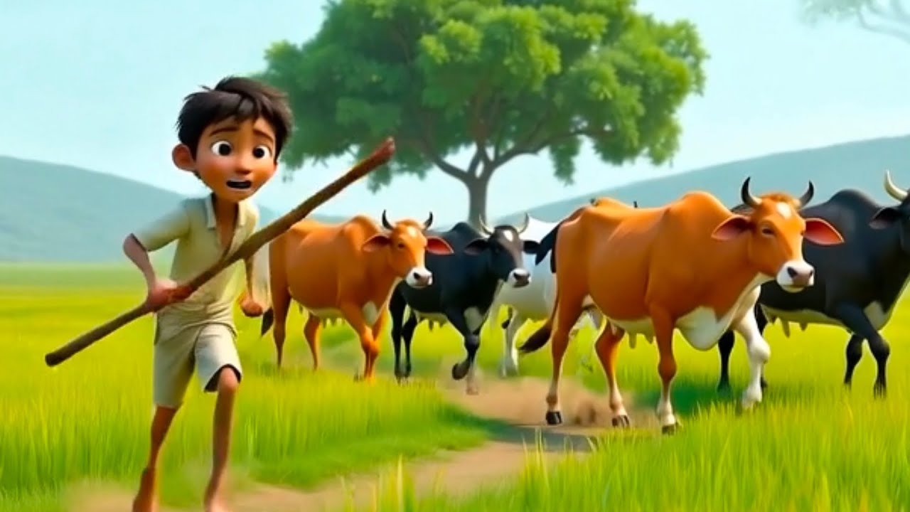 Sonu Aur Bagh Ki Kahani 🐯 | Jhooth Ka Anjaam 😔 | Moral Story in Hindi 📖i #hindirhymes #story#cartoon