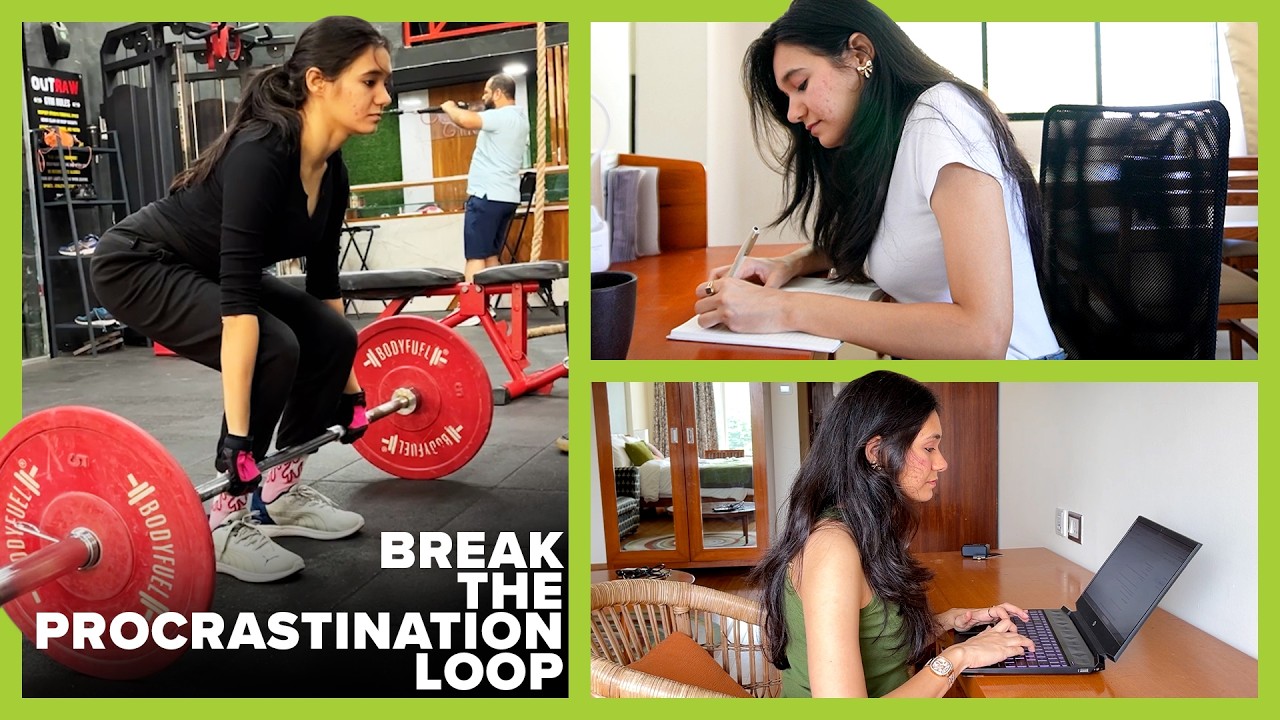 Stop Procrastinating Today | 3 Psychology Tricks That Make You Take Action ft. @drishtiispeaks
