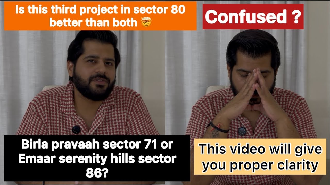 BIRLA PRAVAAH VS EMAAR SERENITY HILLS WHO WINS ? WILL THIS PROJECT IN SECTOR 80 BEATS ALL ?