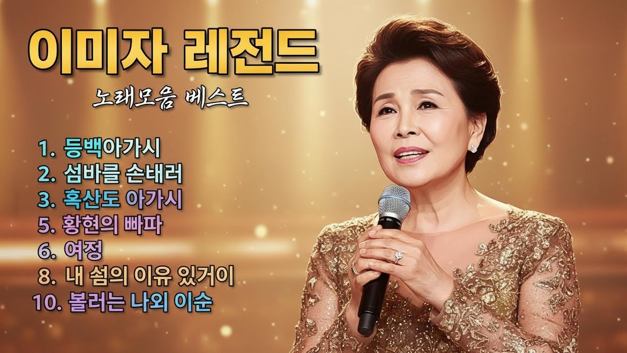 이미자 노래모음   역대베스트 20곡