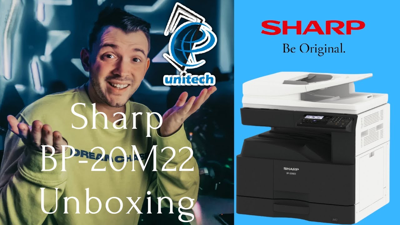 Sharp BP-20M22 unboxing with explanation. #xerox machines #canon Xerox machine #xerox shop