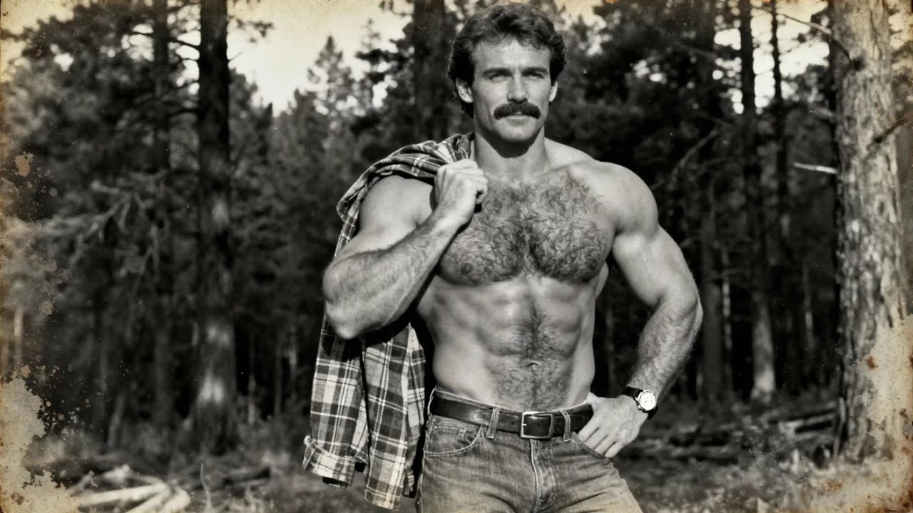 Tom of Finland Blue Collar Lumberjacks - Rugged Men in the Wilderness Arought to Life with AI