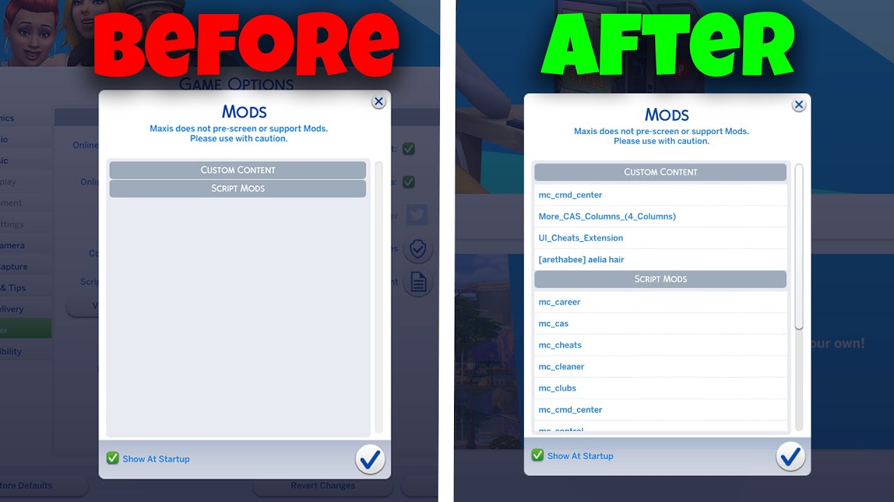 100% ИСПРАВЛЕНИЕ: моды Sims 4 НЕ ОТОБРАЖАЮТСЯ НАВСЕГДА!