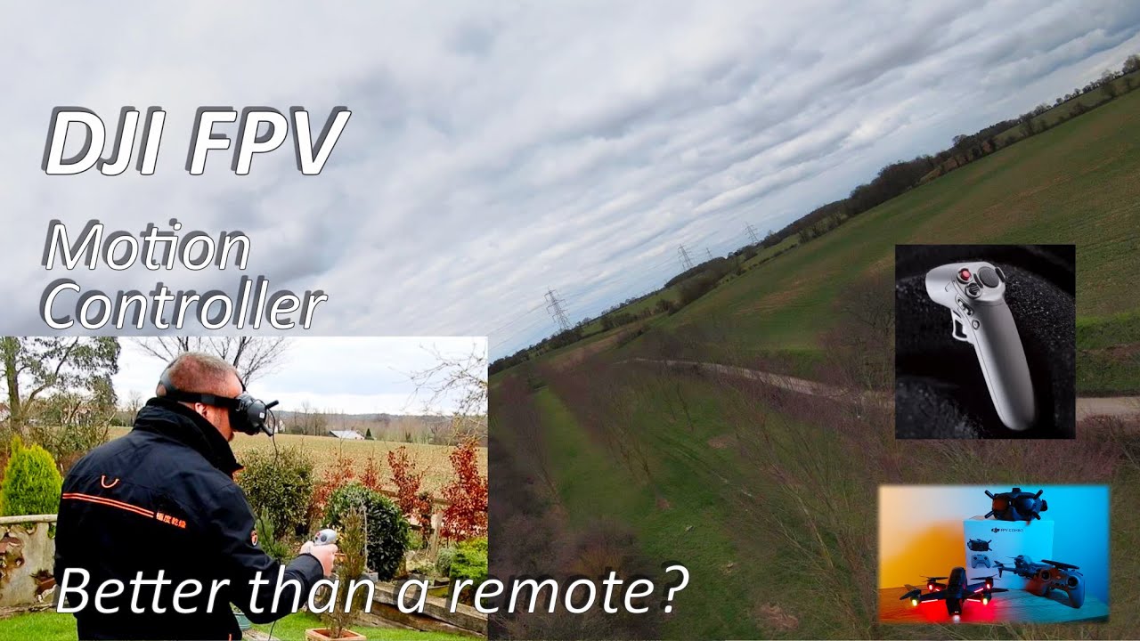 DJI FPV Motion Controller: Linking, Set up & First Flight - Like Flying a Jet-Powered Helicopter
