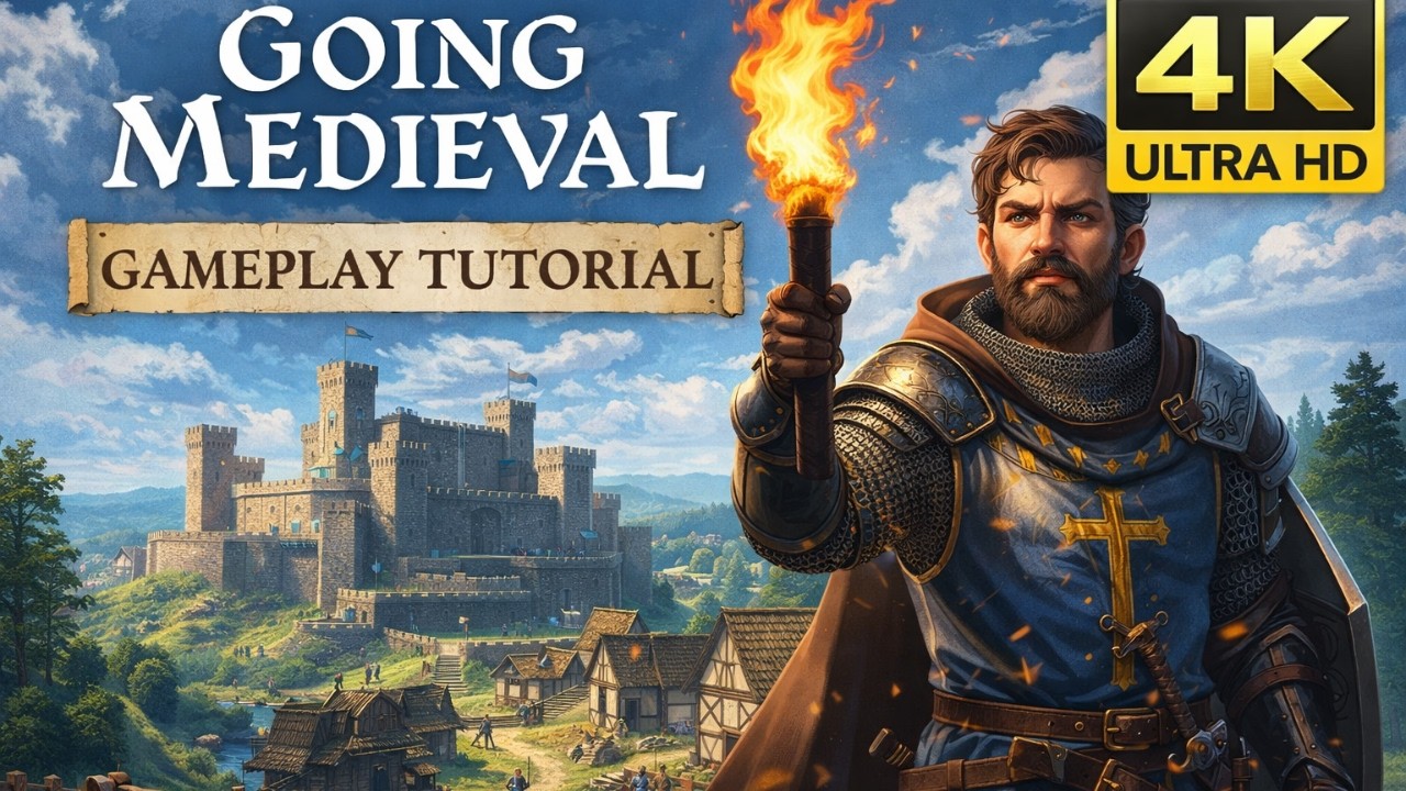 Beginner Guide to Going Medieval&hellip; | Gameplay Tutorial (4K)