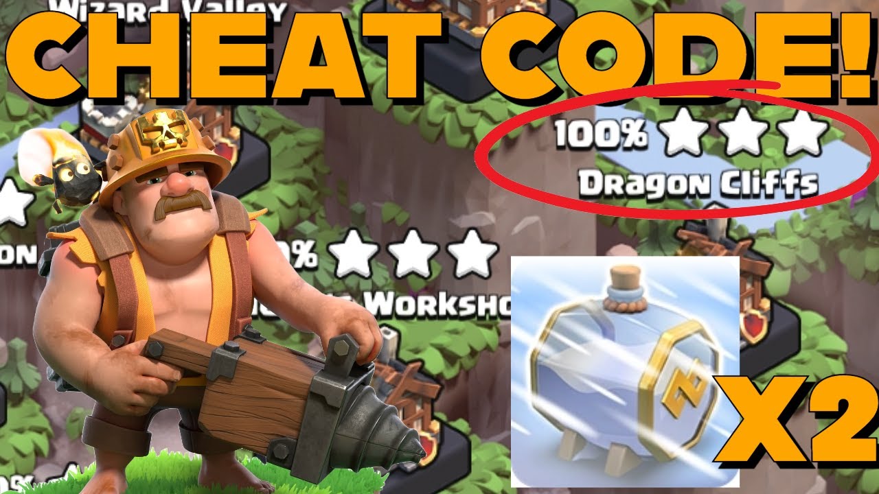 DRAGON CLIFFS IN 2 HITS CHEAT CODE! | Easy attack strategies that anyone can do | Clan Capital