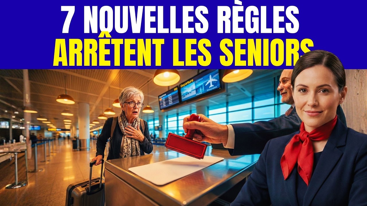 7 Règles d'Aéroport Ont Changé en 2026 – Les Seniors Sont Arrêtés à la Porte (Ce Qu'il Faut Savoir)