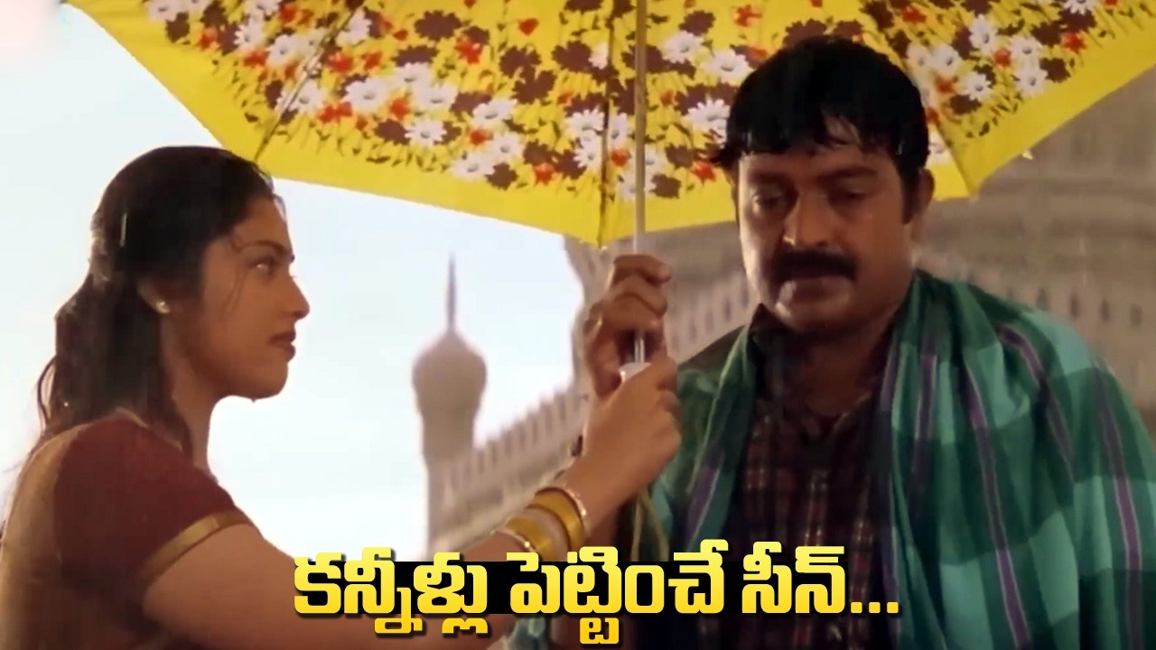 Meena, Rajasekhar Interesting Telugu Movie Scene | Most Emotional Love Scene