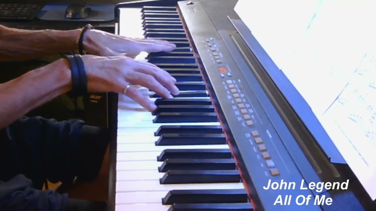 John Legend - All of me - piano cover