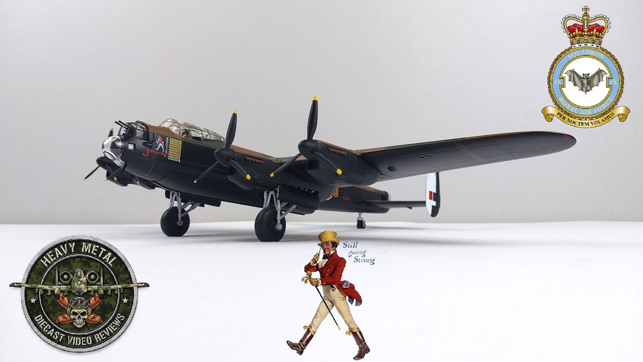 Avro Lancaster B.Mk I, 9-я эскадрилья Королевских ВВС, «Джонни Уокер», потопивший «Тирпиц», модел...