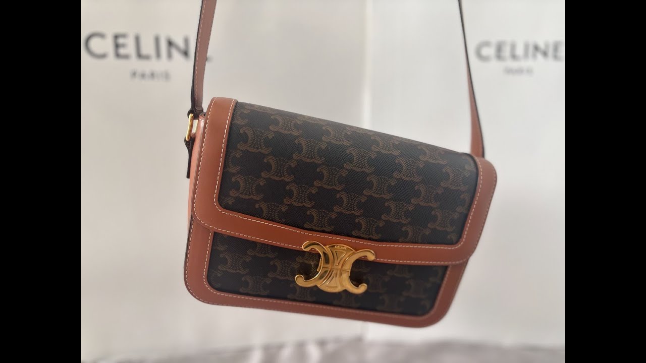 Обзор и обновление Celine Triomphe Classique, а также содержимое моей сумки.