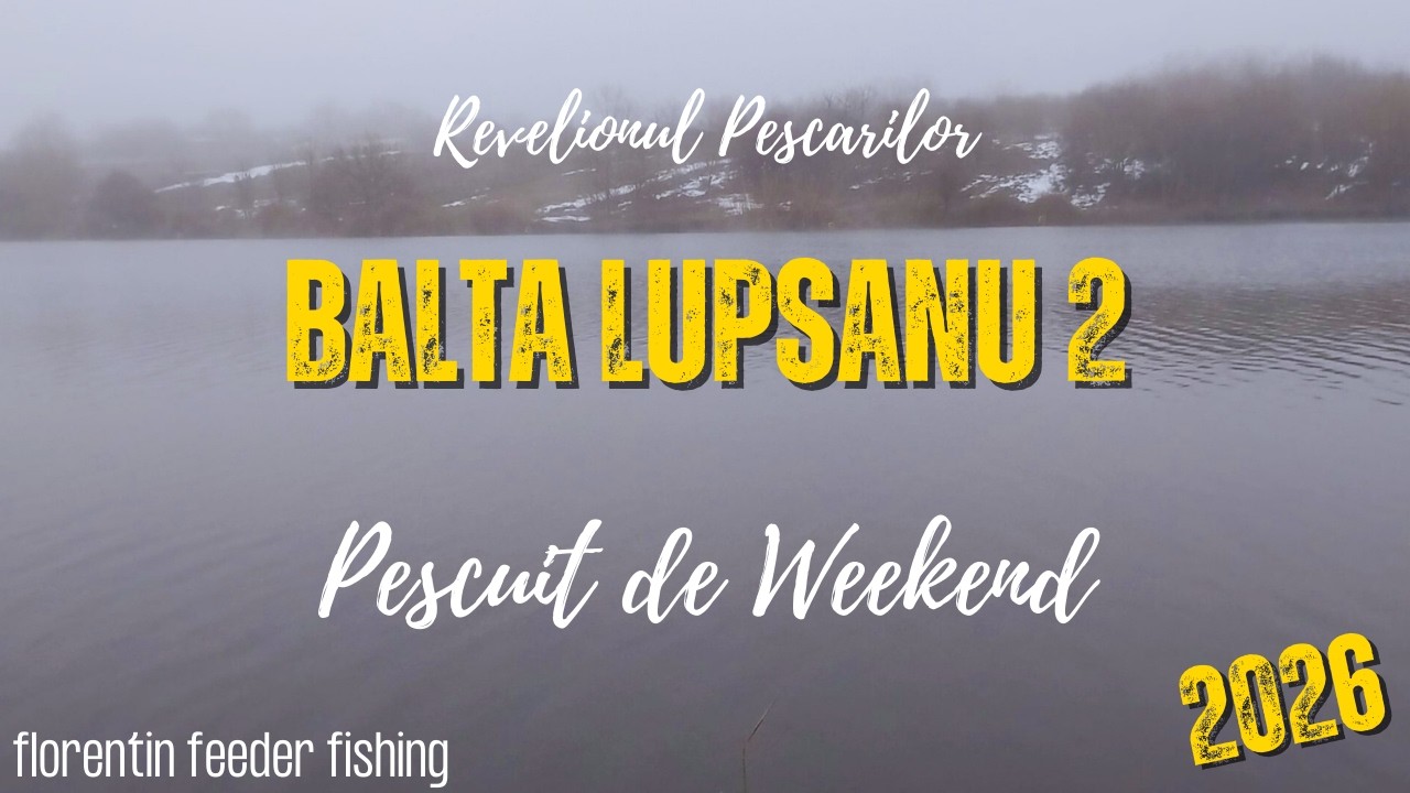 🎣Pescuit de Weekend🐟 REVELIONUL PESCARILOR - LUPSANU 2 #fishing