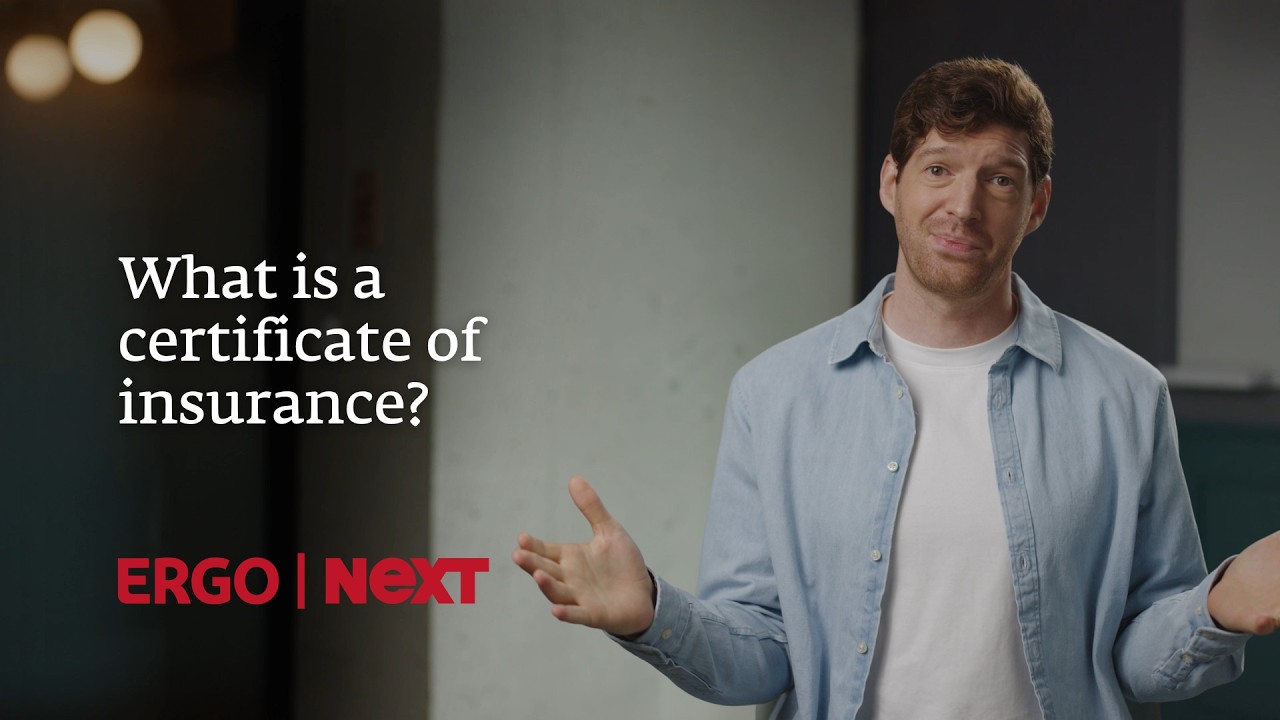 Certificate of Insurance (COI) Explained: Why You Need One | Business Insurance by ERGO NEXT