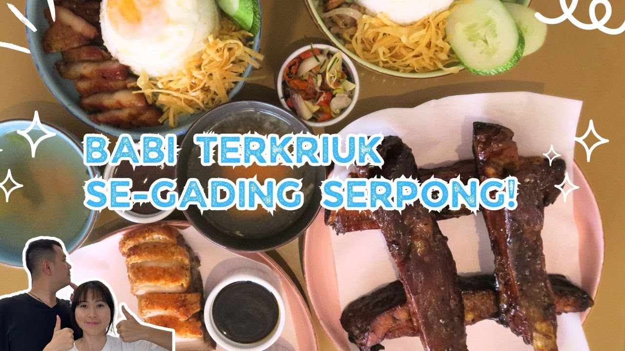 BABI TERKRIUK SE-ANTERO GADING SERPONG?! | CRACKLING PASAR MODERN PARAMOUNT SERPONG