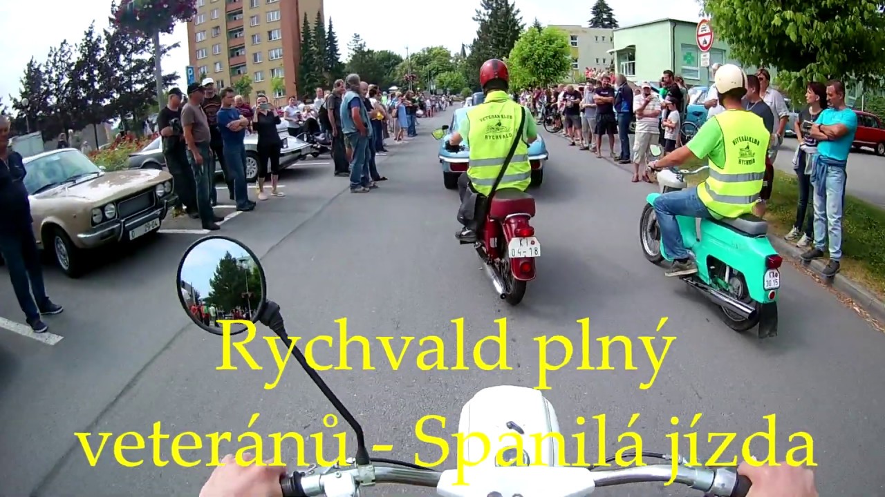 Rychvald plný veteránů 2019 - Spanilá jízda