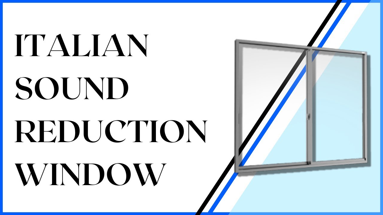 Italian Aluminium Soundproof Window installed in Mumbai.