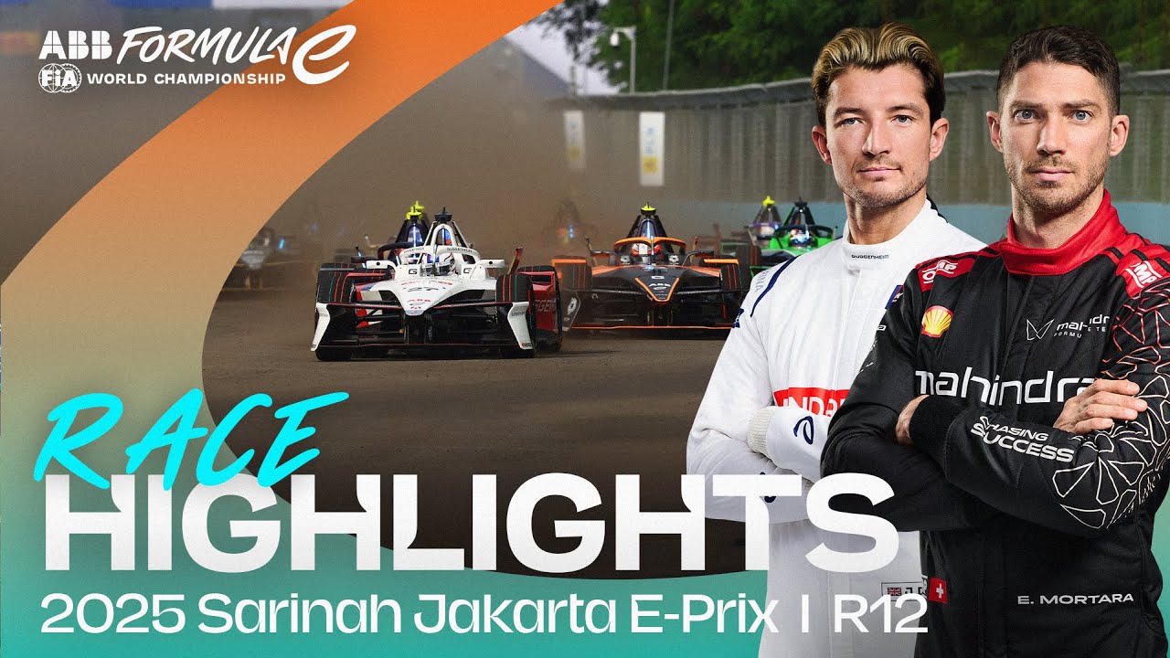 A NEW Formula E WINNER 🤩 | 2025 Sarinah Jakarta E-Prix Race Highlights