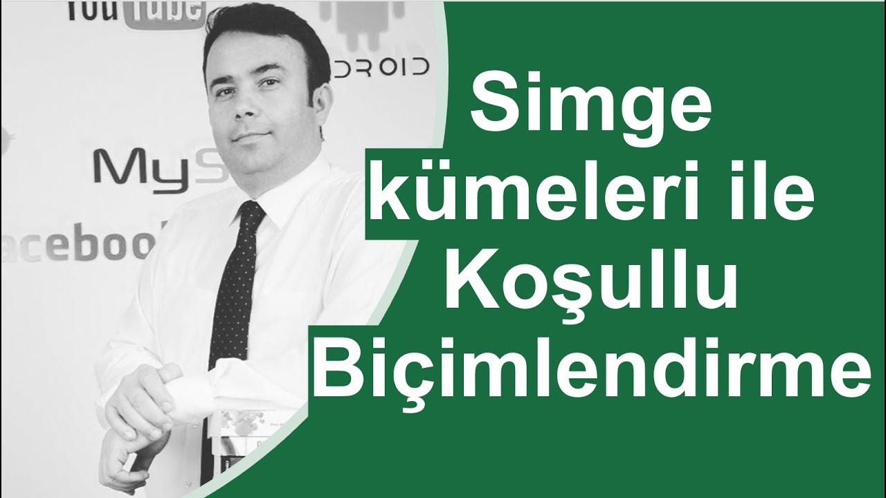 Excel Simge kümeleri ile koşullu biçimlendirme 