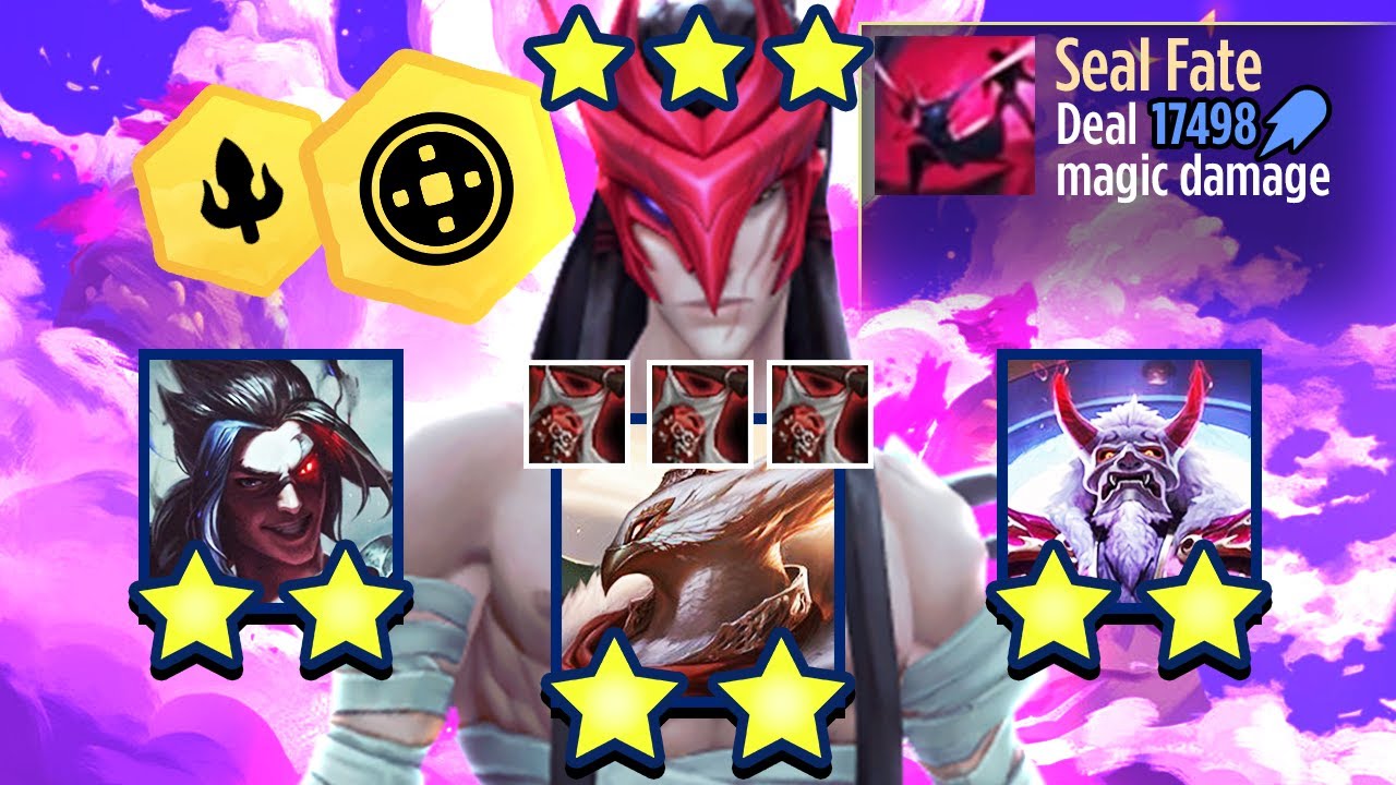 yone 3 ult does 17500 damage ... full legendary fortune team ... | TFT | Teamfight Tactics Fates