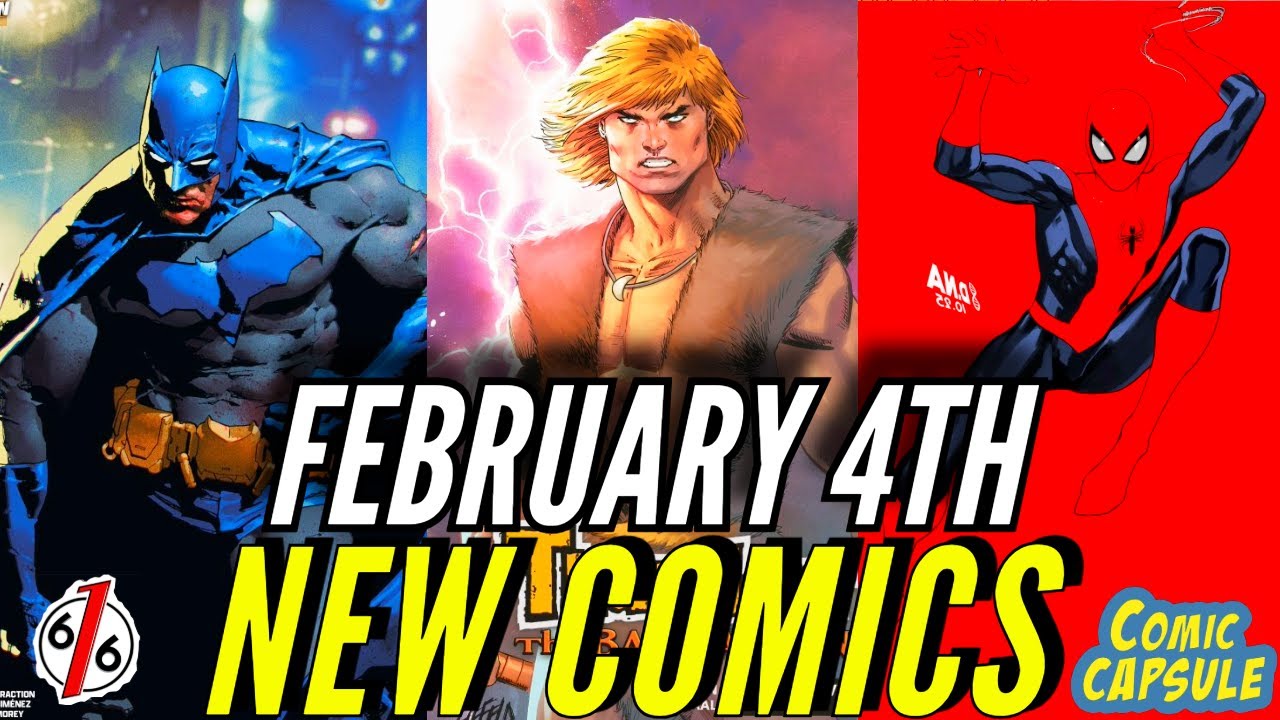 NEW COMIC BOOKS RELEASING FEBRUARY 4TH 2026 DC  MARVEL COMICS PREVIEWS COMING OUT THIS WEEK #comic