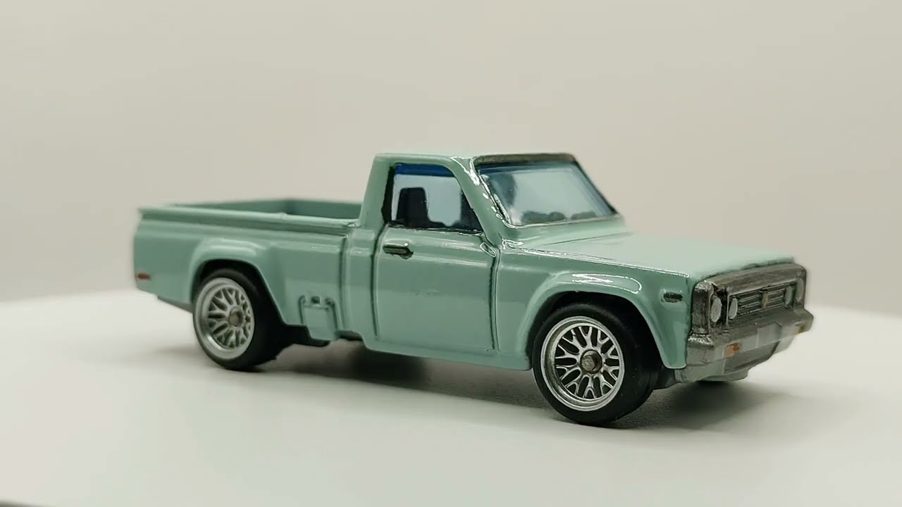Hot Wheels Mazda Repu Custom - Recolor, Wheel Swapped, Hand Drawn details