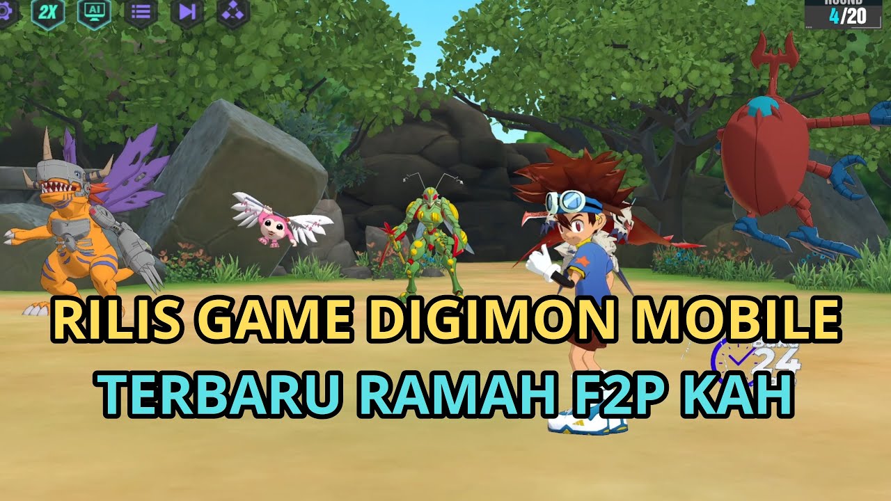 RILIS GAME DIGIMON MOBILE TERBARU RAMAH F2P KAH - THE FINAL EVOLUTION