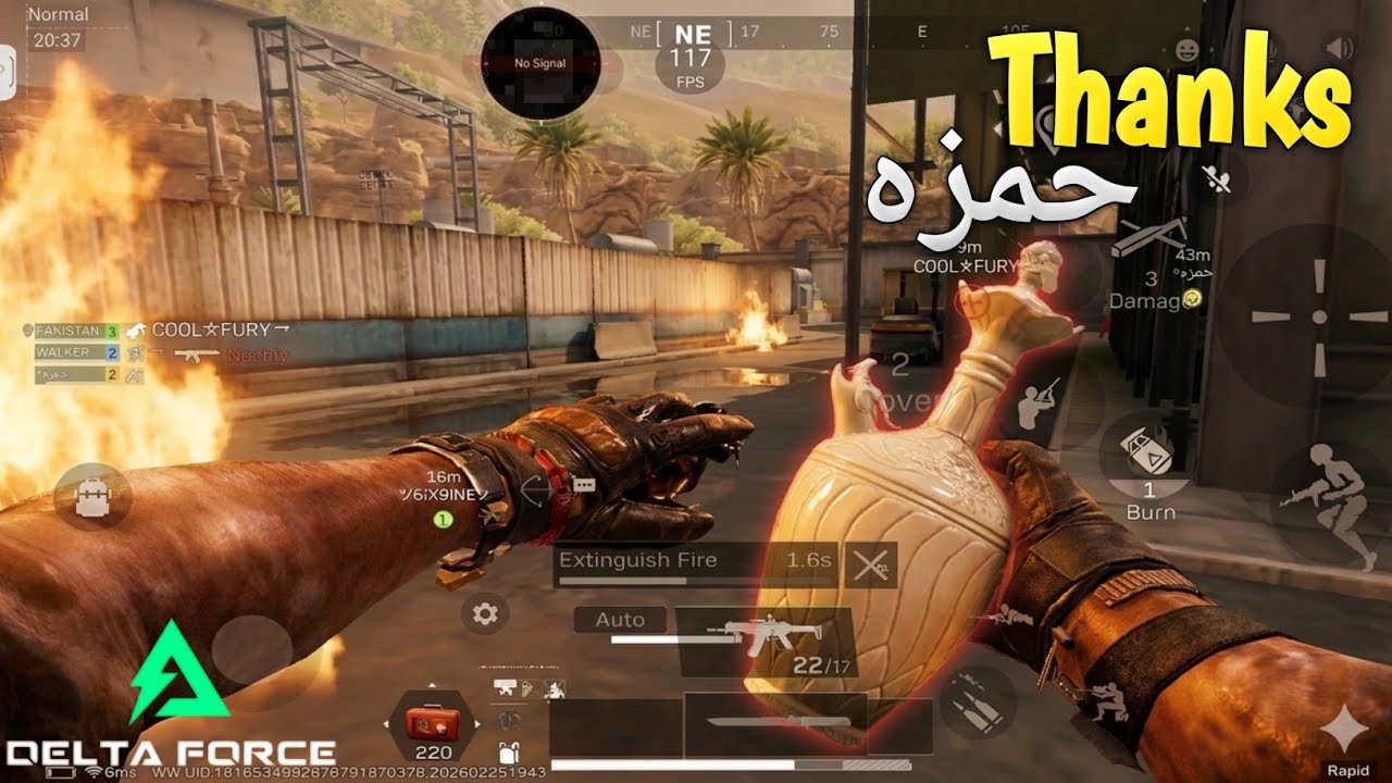 Delta Force Mobile Gameplay - Rare Porcelain Vase Mission! (High Graphics) 🔥