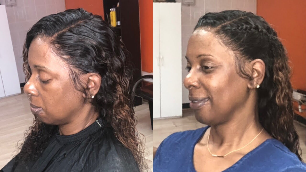 Lace Wig Install w/ No Baby Hair FT VShow