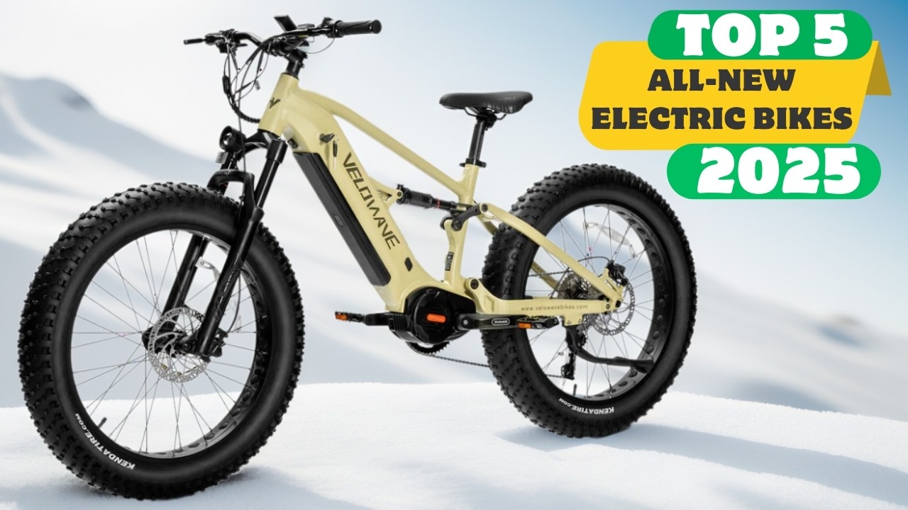 The 5 Best All-New Electric Bikes of 2025