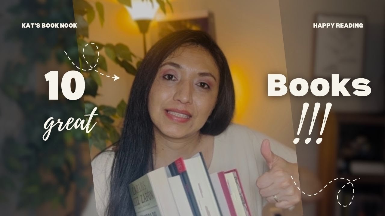 🤩 10 Great BOOKS, my  favourites so far...