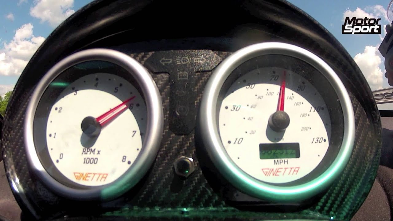 0-200 km/h : Ginetta G40R (Motorsport)