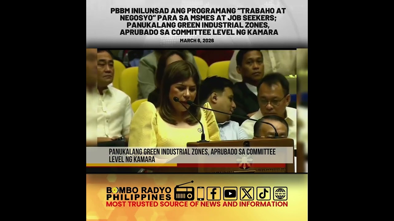 PBBM inilunsad ang programang “Trabaho at Negosyo” para sa MSMEs at job seekers | Bombo Radyo