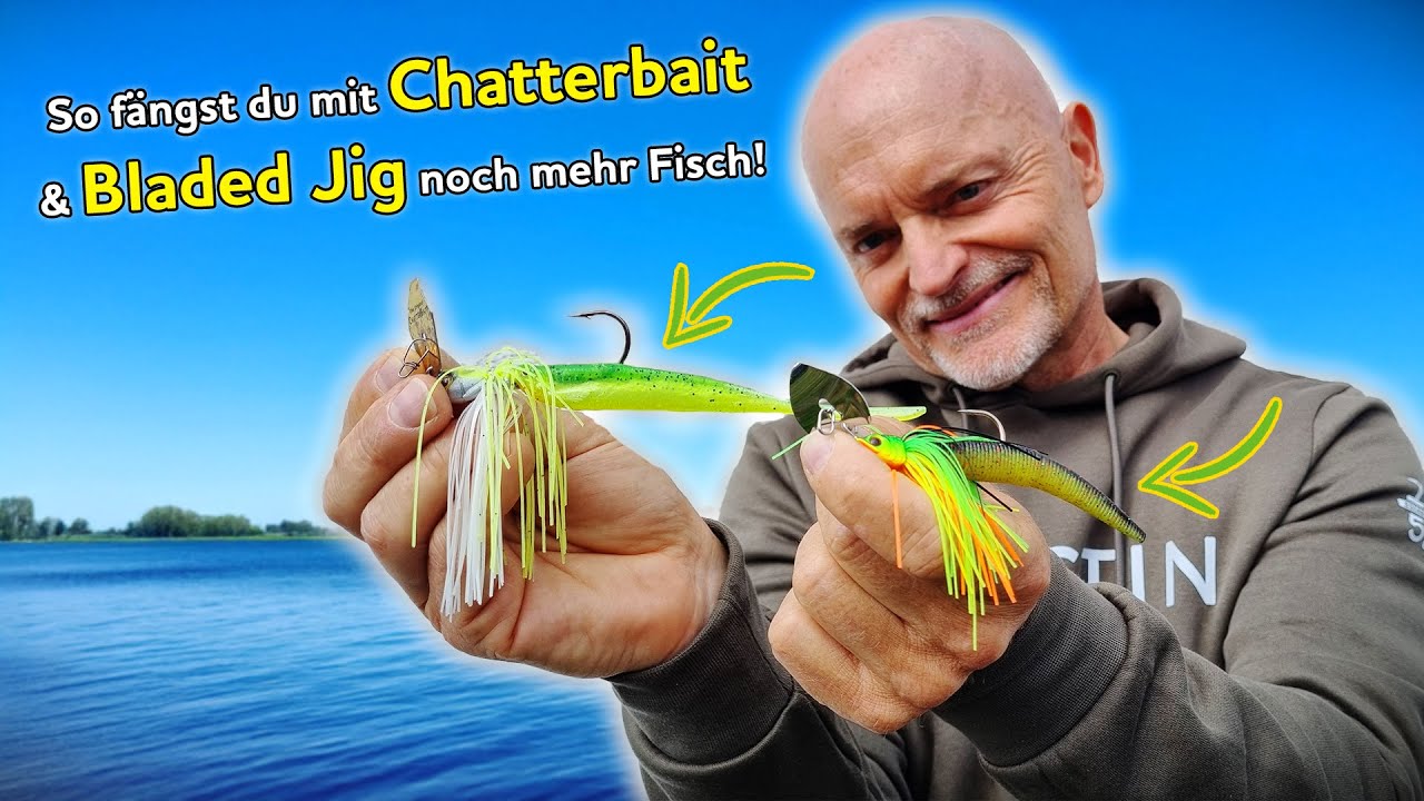 So f&auml;ngst du mit Chatterbait & Bladed Jig noch mehr Fisch!
