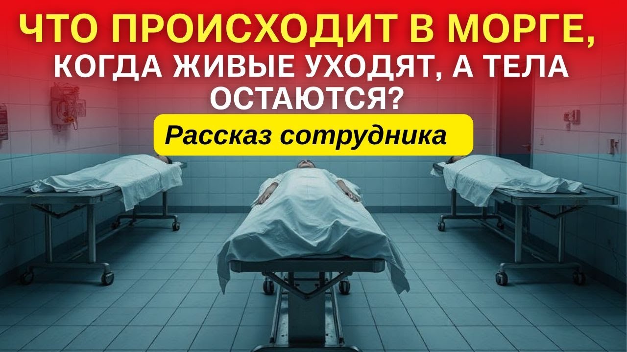 Он работает в морге. И больше никогда не спит спокойно