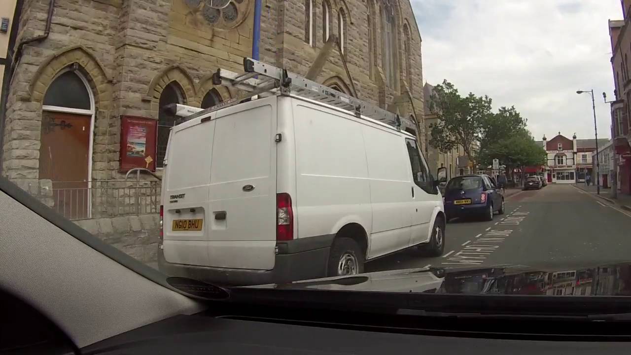 More Driving through Rhyl