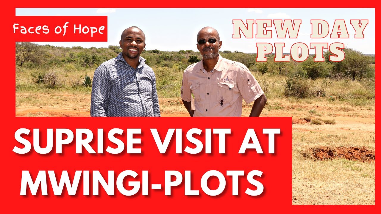 Surprise visit at Mwingi Plots-NEW DAY HOUSING LIMITED