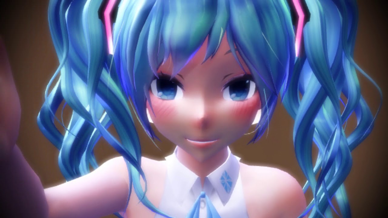 MMD - Hug Miku