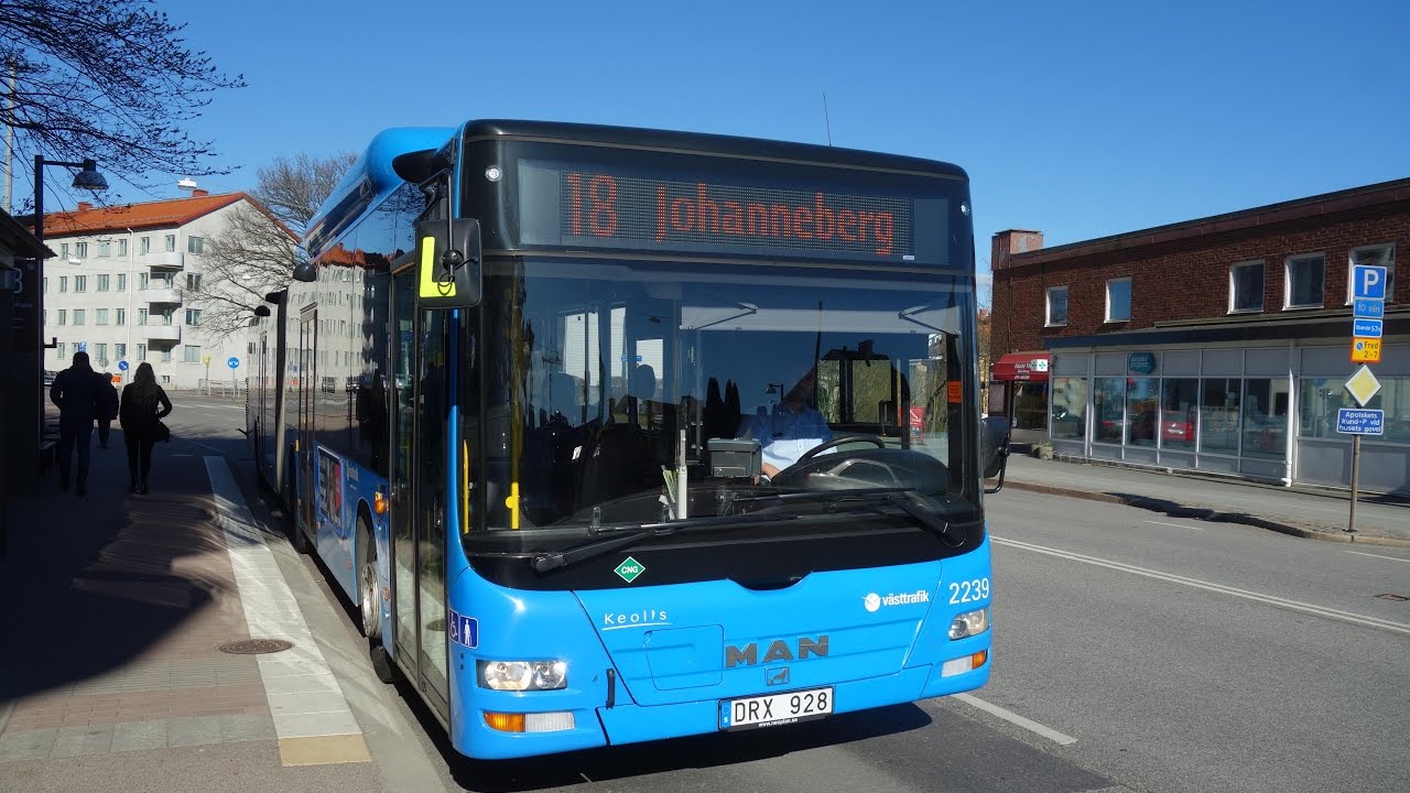 No 18 Bus Ride in Gothenburg - 2017