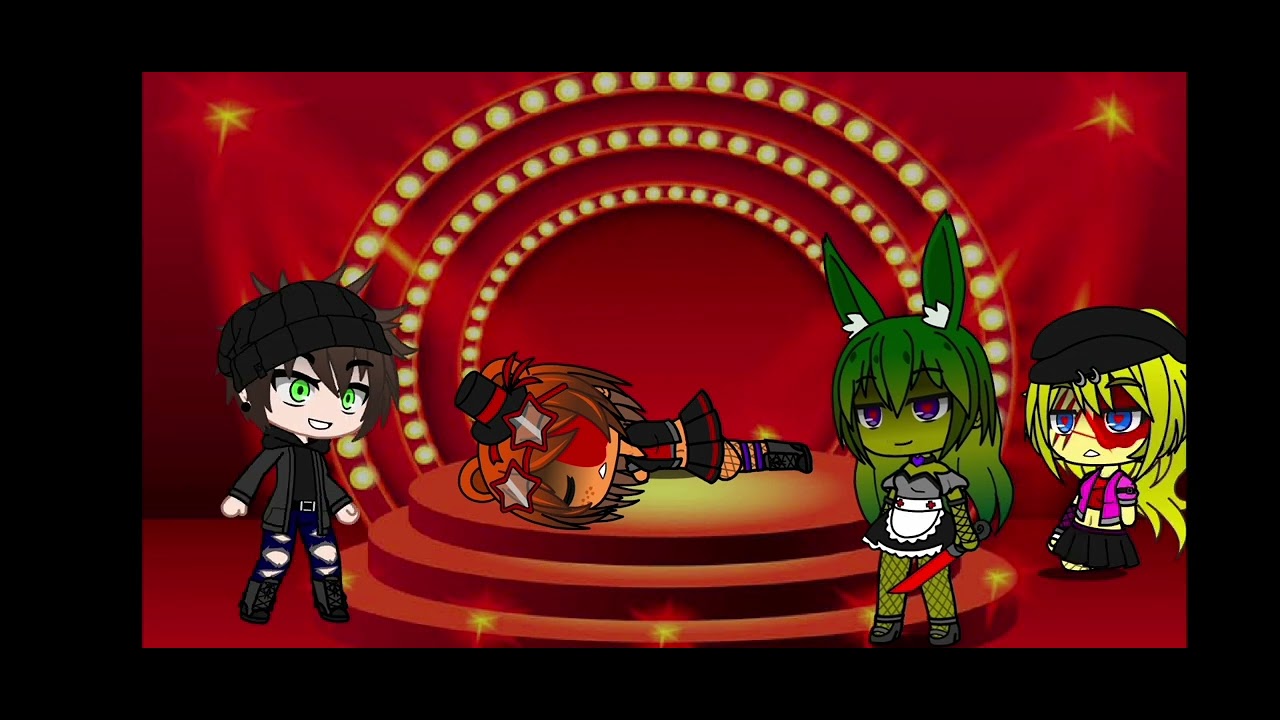 fnia 2 gacha club ( night 6 ) made by spide