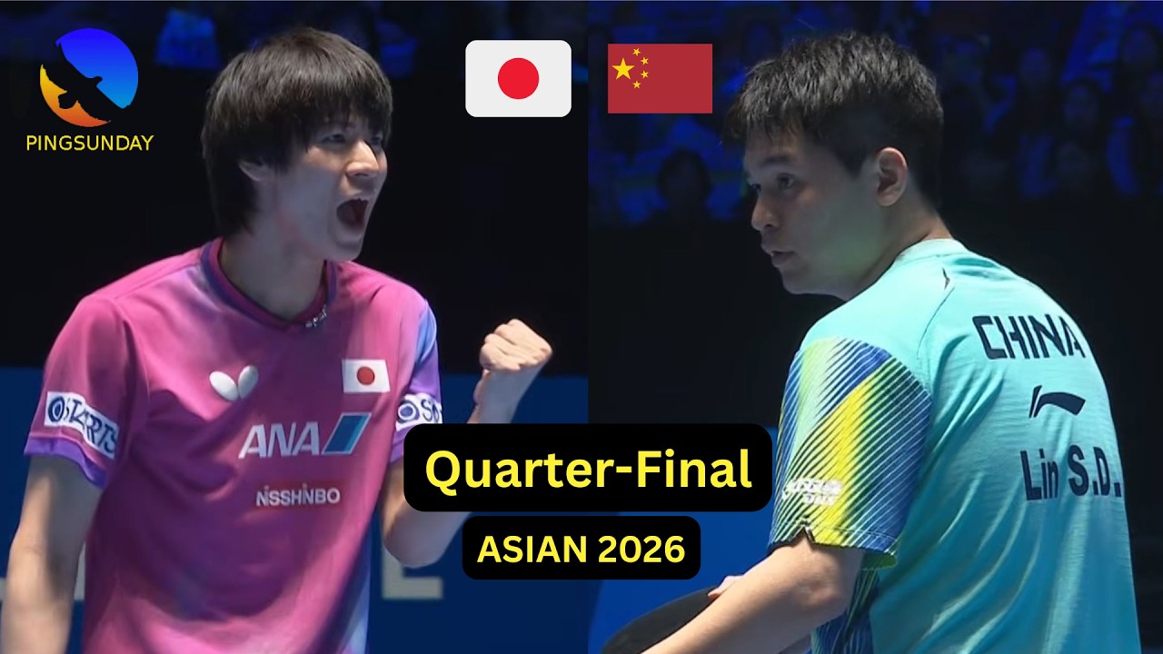 ATTU Cup 2026 - Quarter-Final - Togami Shunsuke vs Lin Shidong