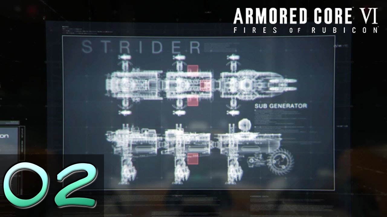 EYE OF THE STRIDER | Let's Play Armored Core VI (Blind) | 02