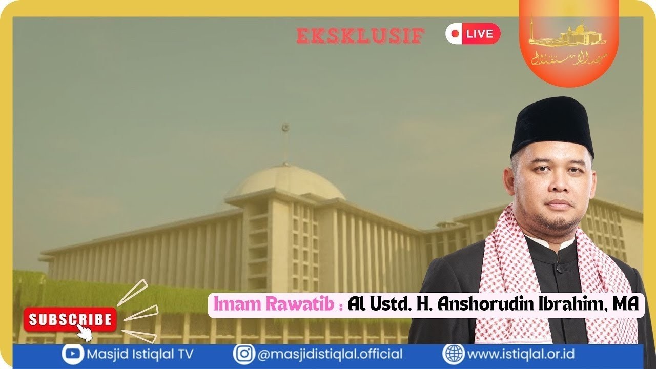 Waktu Isya  _ 13 Ramadhan 1447H | Masjid istiqlal | 02.03.26