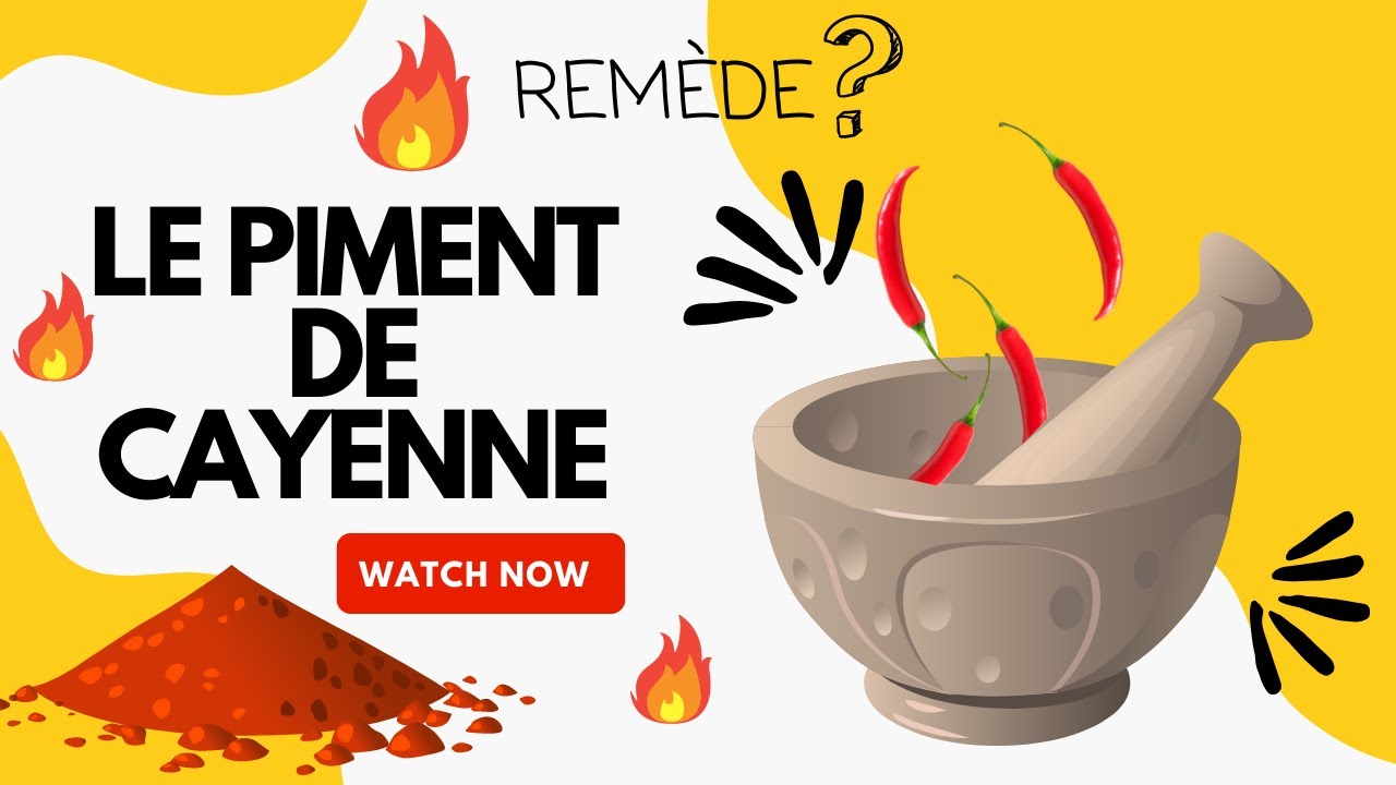 Ayez toujours du piment de cayenne chez vous, m&ecirc;me si vous n'en consommez pas