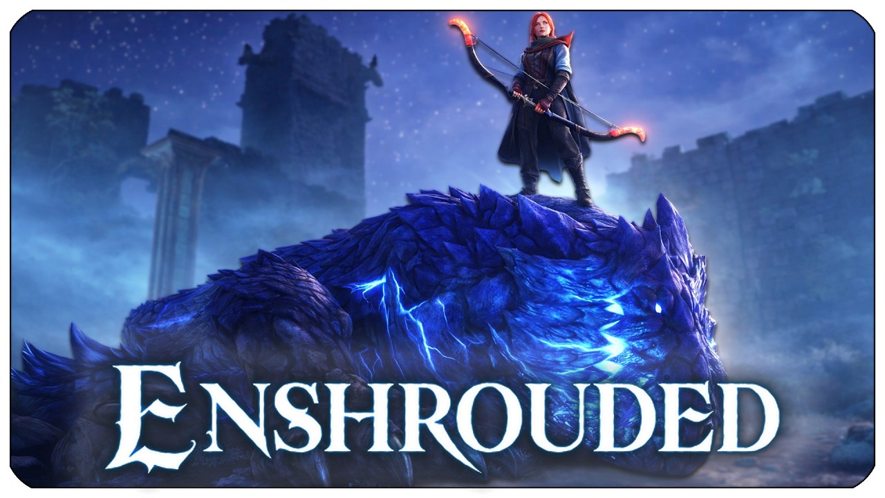Daphy VS Fell Wispwyvern - Серия видеороликов Enshrouded о многопользовательском режиме 2025 года...