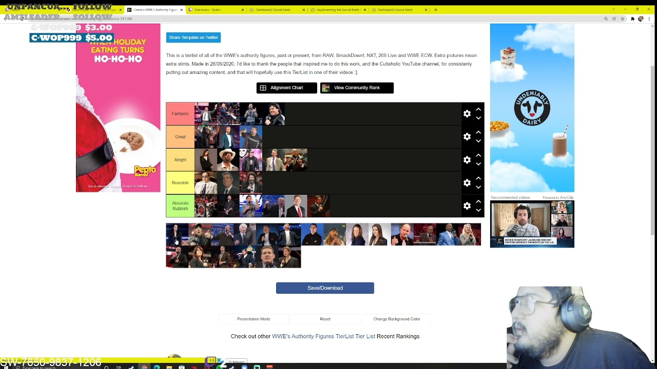 WWE Authority Figures Tier List