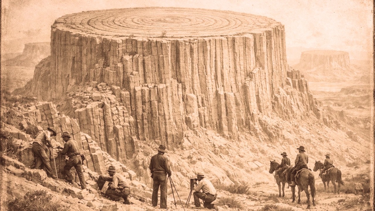 Every Flat-Top Mountain on Earth Looks Like a Cut Stump — Because It Is One